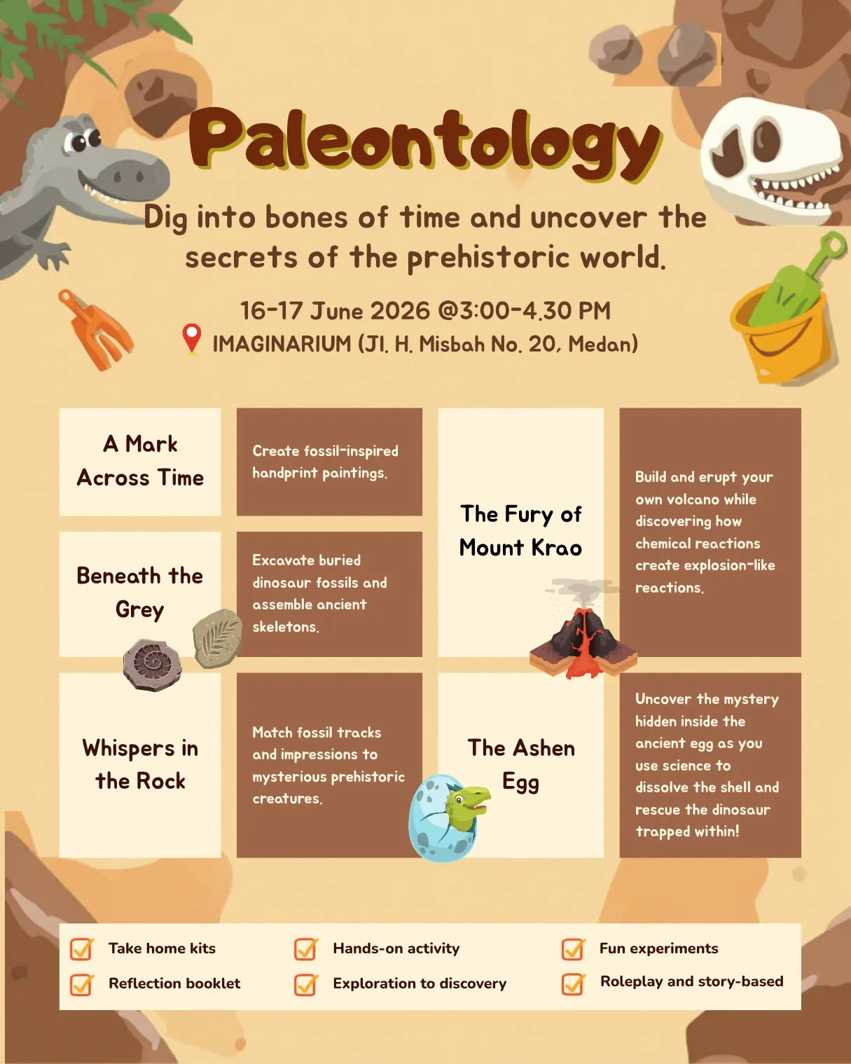Paleontology Adventure poster